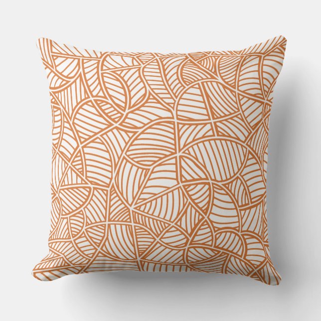 Coussin Random Leaf Mosaic (Recto)