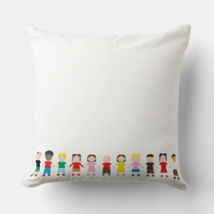 Coussin Rangée Enfants