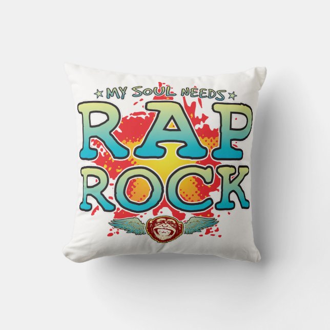 Coussin Rap Rock Soul Cushion (Recto)