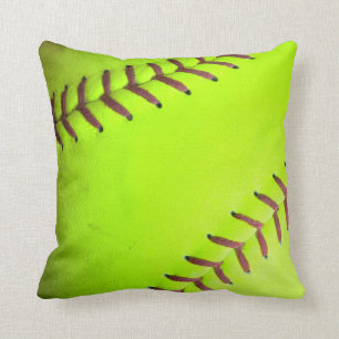 Coussin rapide jaune de divan de jet du lancement