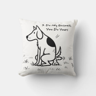 Coussin Rappel des déchets de chiens de chien du propriéta