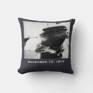 Coussin Rappelez-vous l'Edmund Fitzgerald