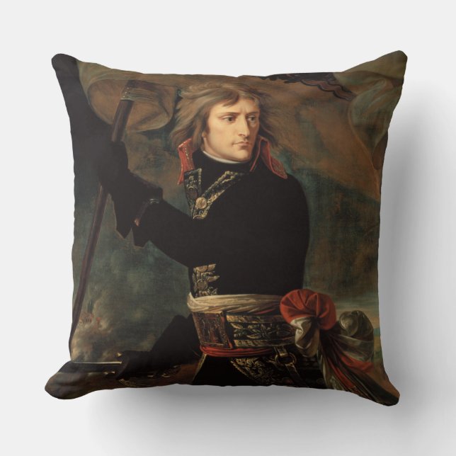 Coussin Rassemblement de Napoléon Bonaparte à la bataille  (Recto)