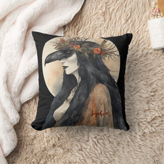 Coussin Raven Witch (Couverture)