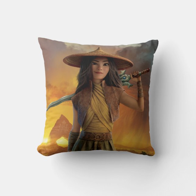 Coussin Raya sans peur (Recto)