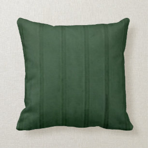 Coussin rayé vert
