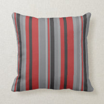 Rayure grise et noire rouge
