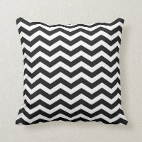 Rayure noire et blanche de zigzag de Chevron