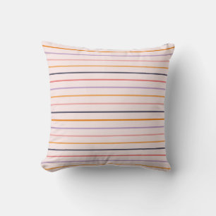 Coussin Rayures de coucher de soleil