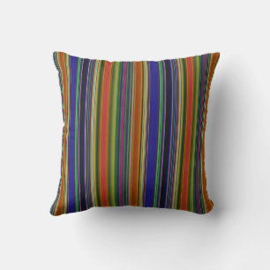 Coussin rayures de plage