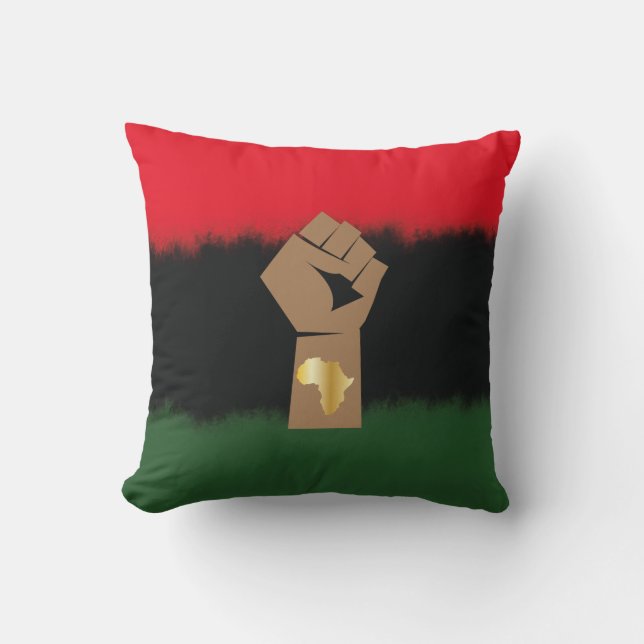 Coussin RBG de Power First Africa (Recto)