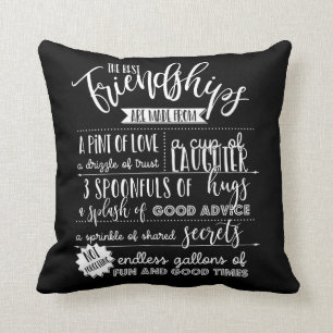 Coussin recette de meilleures amitiés ingrédients de cui