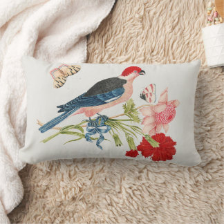 Coussin Rectangle 18th Century Vintage Birds, Flowers & Butterflies