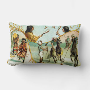Coussin Rectangle 19e C. Tibet