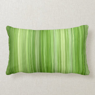 Coussin Rectangle 3 ambiants verts, conception moderne originale