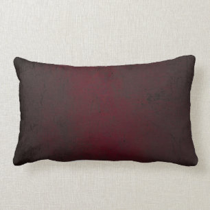 COUSSIN RECTANGLE 9900 BURGUNDY ROUGE RICHE ARRIÈRE - PLAN SOMBRE P