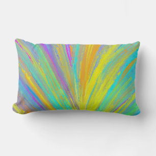 Coussin Rectangle Abstrait Tropical Summer Fun