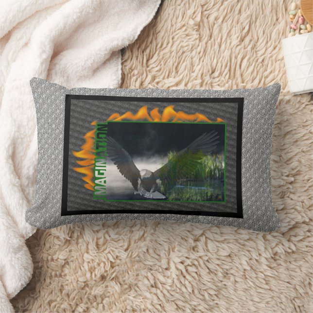 Coussin Rectangle Aigle Imagination Inspiration (Couverture)