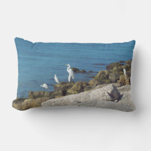 Coussin Rectangle Aiguille blanche neige en Surf