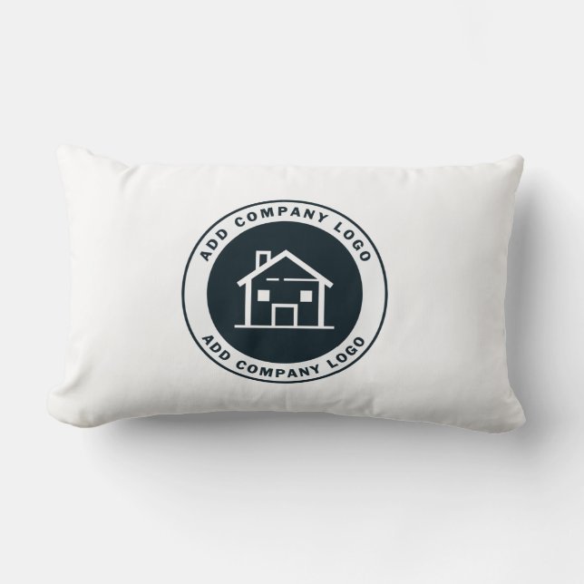 Coussin Rectangle Ajouter Business Logo Modern Company Shoroom (Recto)
