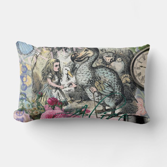Coussin Rectangle Alice au pays des merveilles Dodo Classic (Recto)