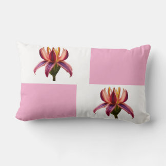 Coussin Rectangle Almofada de Lombar 33 x 53,34 cm Flor