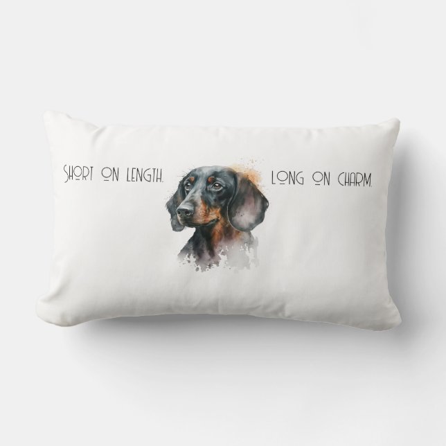 Coussin Rectangle Almofada | Pillow Dachshund (Recto)