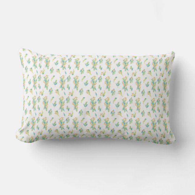 Coussin Rectangle Almohada motivo "Flores del campo"  (Recto)