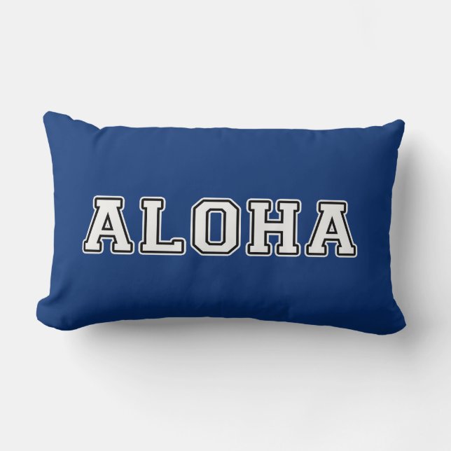 Coussin Rectangle Aloha (Recto)