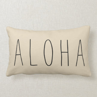 Coussin Rectangle Aloha carreau moderne Brown