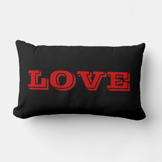 COUSSIN RECTANGLE AMOUR (Recto)