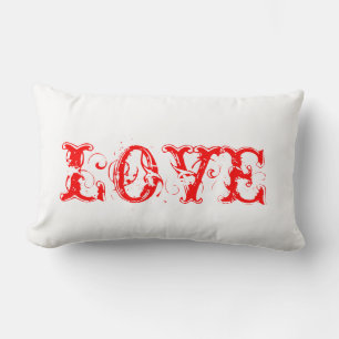 Coussin Rectangle ~Amour~ JETER UN OREILLARD, CUSTOMISER, LAVER LA M