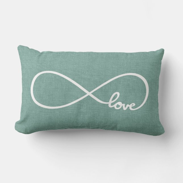 Coussin Rectangle Amour rustique chic (Recto)
