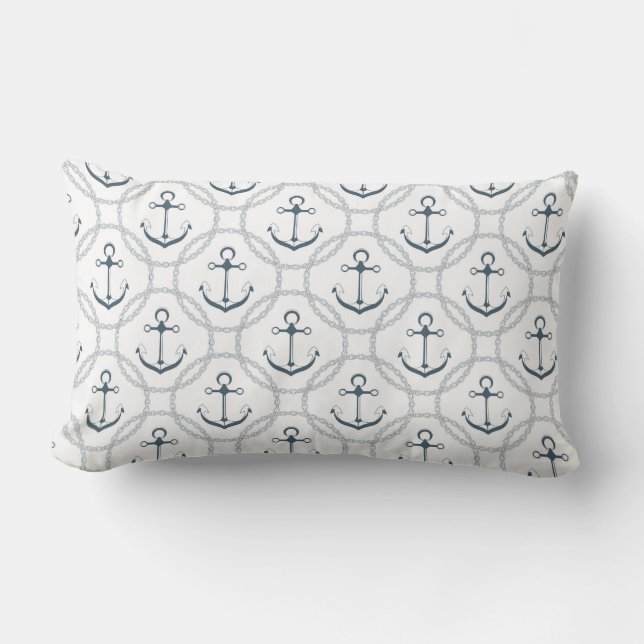 Coussin Rectangle Ancre de l'oreiller (Recto)