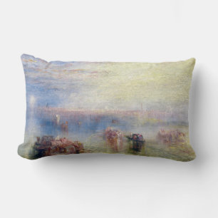 Coussin Rectangle Approche de Venise par William Turner