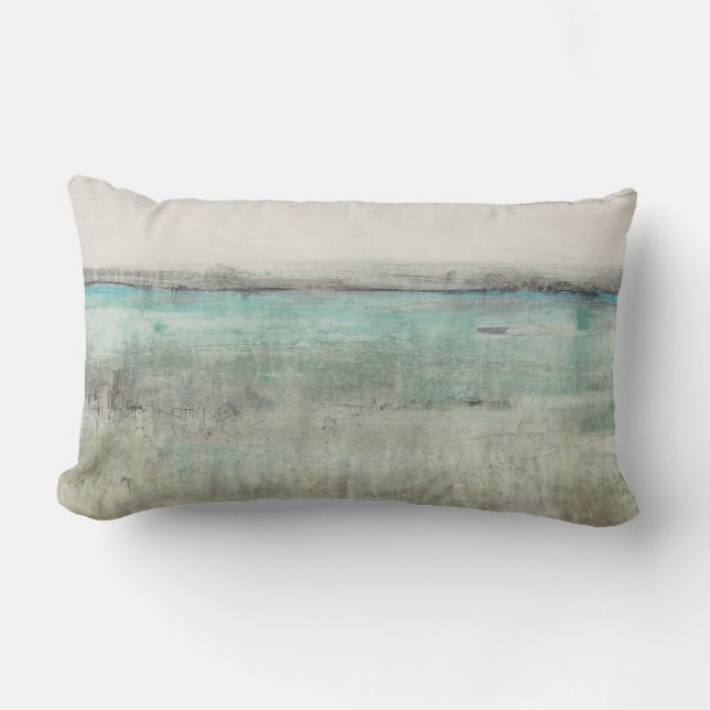 Coussin Rectangle Aqua Horizon (Recto)