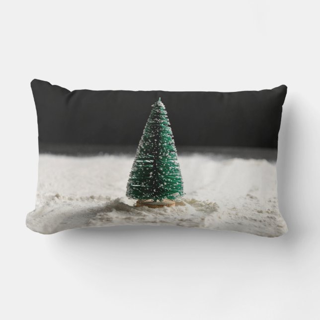 Coussin Rectangle arbre de noël (Recto)