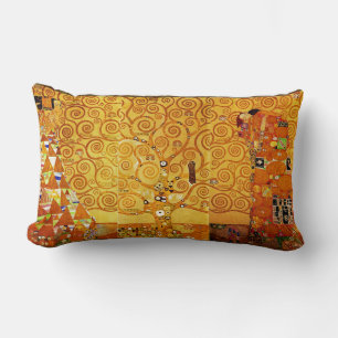 Coussin Rectangle Arbre de vie Gustav Klimt Nouveau