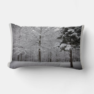 Coussin Rectangle Arbres d'hiver