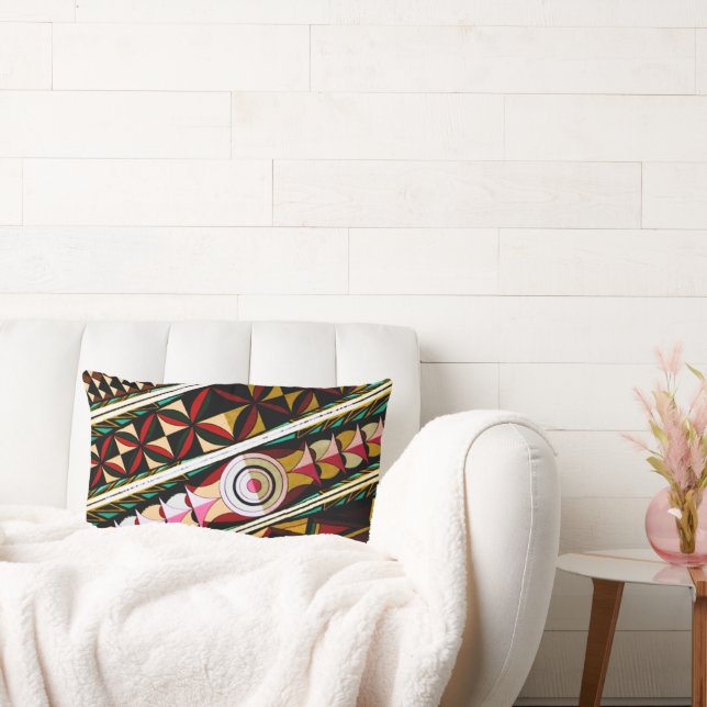 Coussin Rectangle Architecture espagnole colorée au plafond (Canapé)