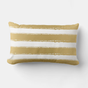 Coussin Rectangle Arrière - plan blanc Grungy Gold Grungy moderne