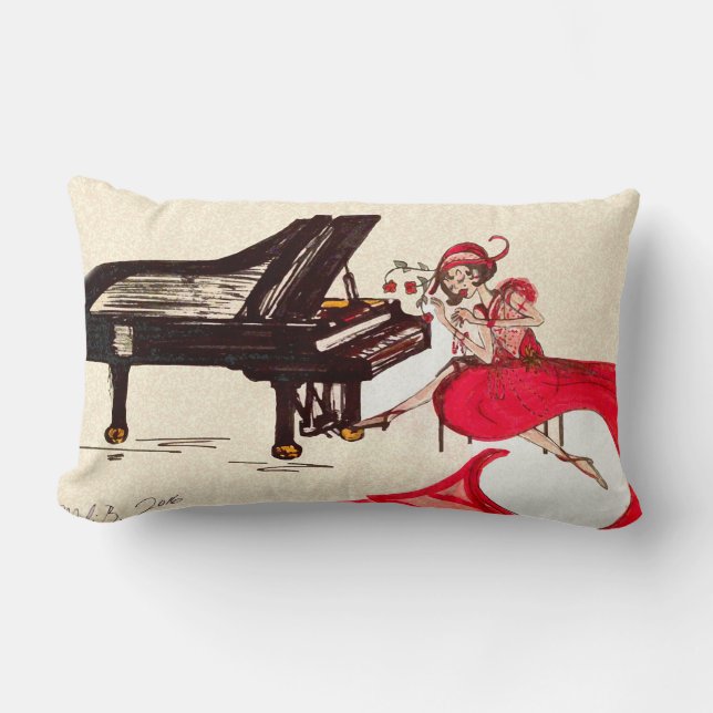 Coussin Rectangle Art déco (Recto)