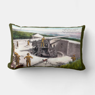 Coussin Rectangle Artillerie côtière