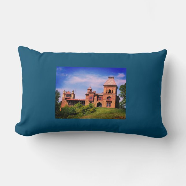 Coussin Rectangle Artiste Frederic Edwin Church Hudson, NY Estate (Recto)