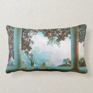 Coussin Rectangle Aube, par Maxfield Parrish