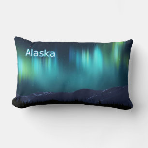 Coussin Rectangle Aurora Borealis