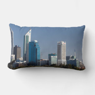 Coussin Rectangle Australie, Perth, vue panoramique de la ville depu