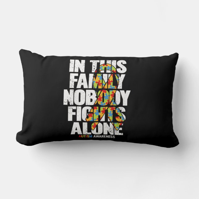 Coussin Rectangle Autism (Recto)