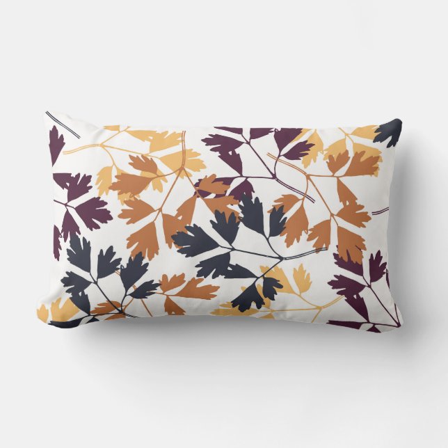 Coussin Rectangle Automne Feuilles d'automne Jeu d'oreiller (Recto)