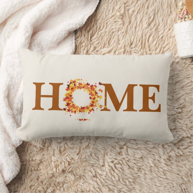 Coussin Rectangle Automne Feuilles d'automne Jeu d'oreiller (Couverture)